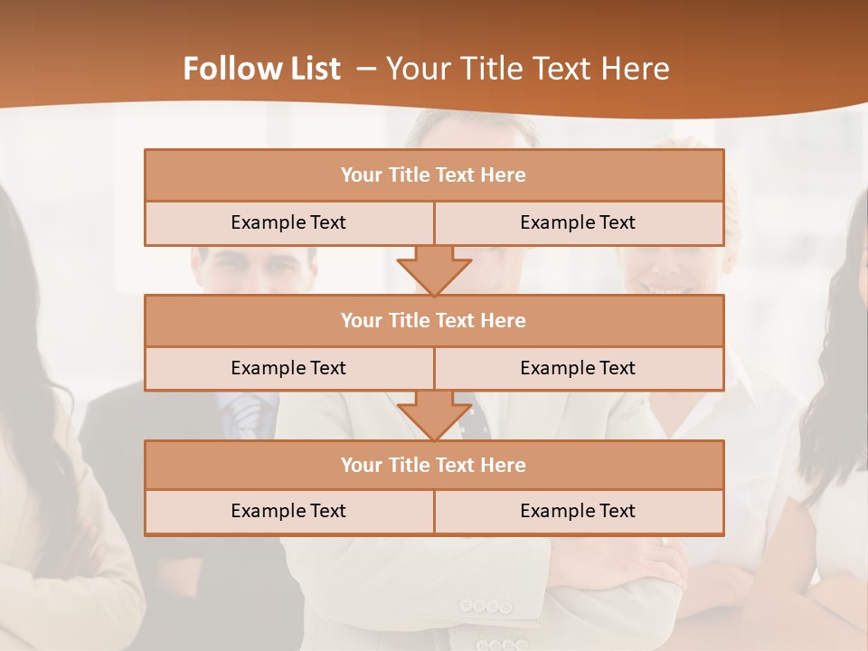 A Group Of People Standing In Front Of A Window PowerPoint Template