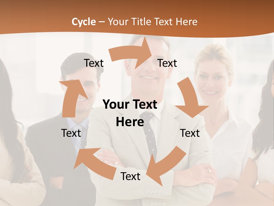 A Group Of People Standing In Front Of A Window PowerPoint Template