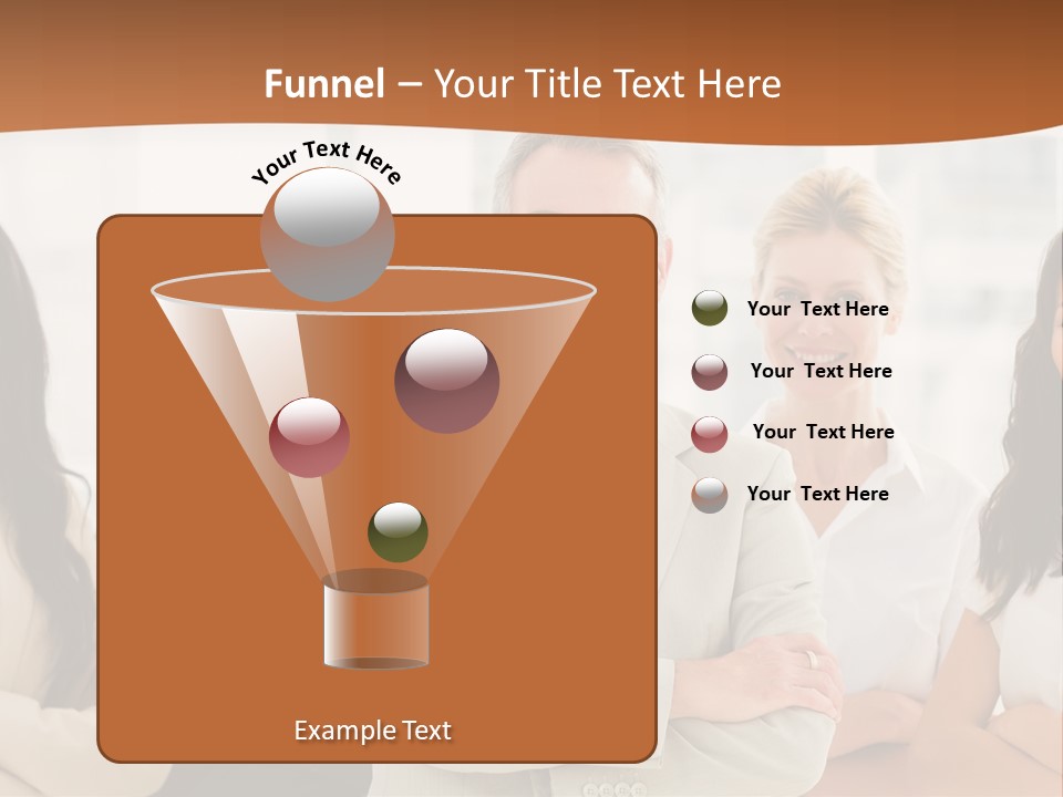 A Group Of People Standing In Front Of A Window PowerPoint Template