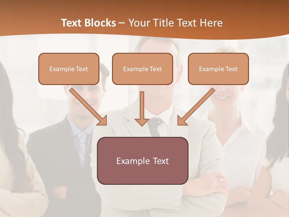A Group Of People Standing In Front Of A Window PowerPoint Template