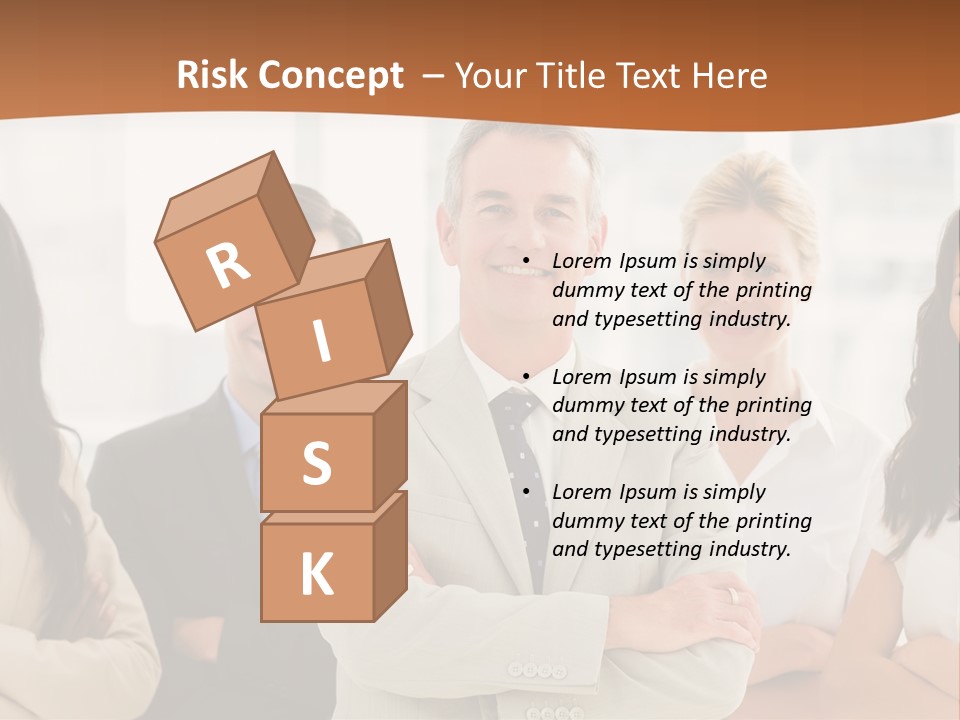 A Group Of People Standing In Front Of A Window PowerPoint Template