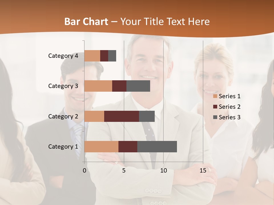 A Group Of People Standing In Front Of A Window PowerPoint Template