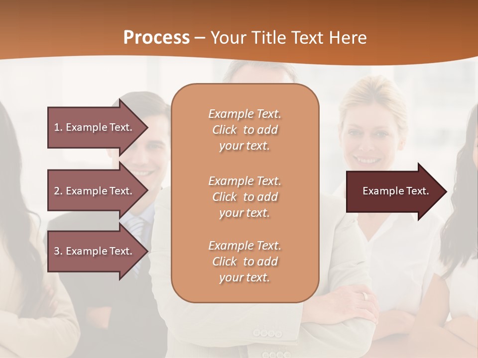 A Group Of People Standing In Front Of A Window PowerPoint Template