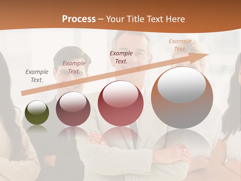 A Group Of People Standing In Front Of A Window PowerPoint Template