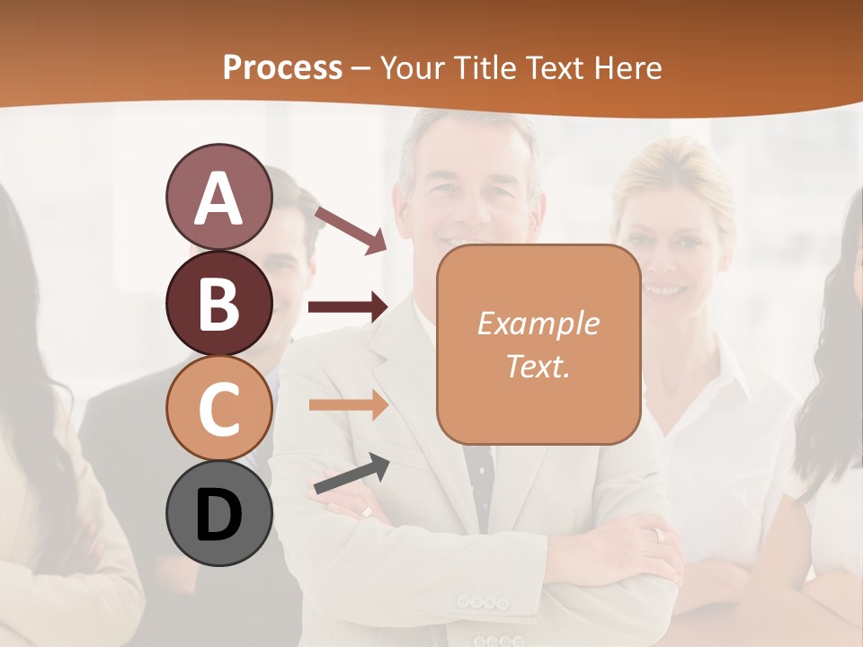 A Group Of People Standing In Front Of A Window PowerPoint Template