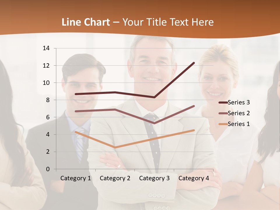 A Group Of People Standing In Front Of A Window PowerPoint Template