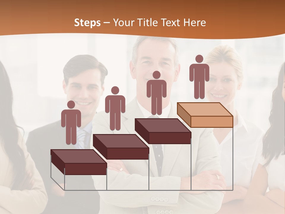 A Group Of People Standing In Front Of A Window PowerPoint Template