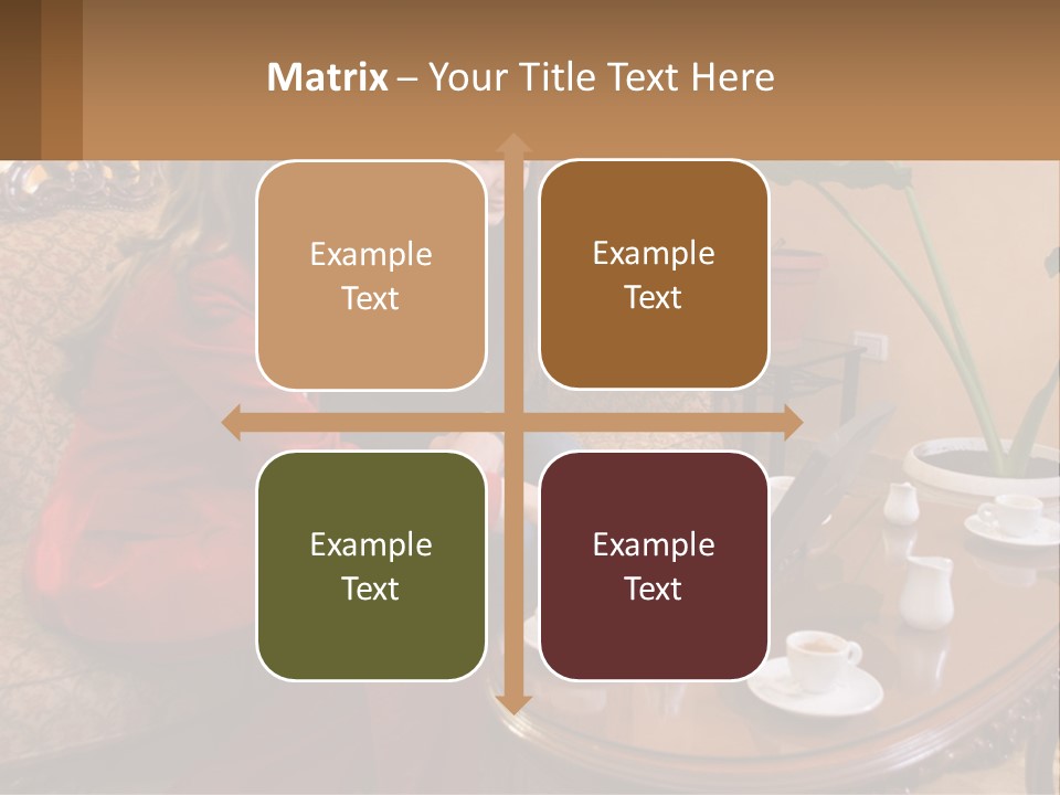 Two Women Sitting On A Couch Looking At A Laptop PowerPoint Template