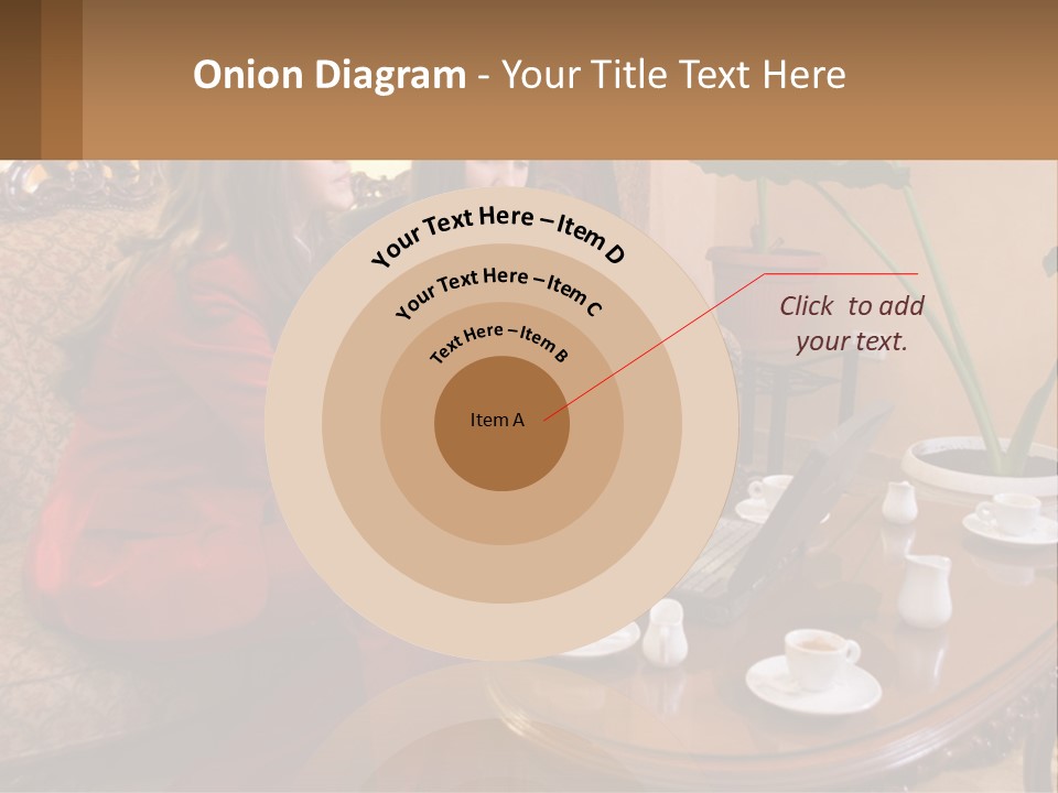 Two Women Sitting On A Couch Looking At A Laptop PowerPoint Template