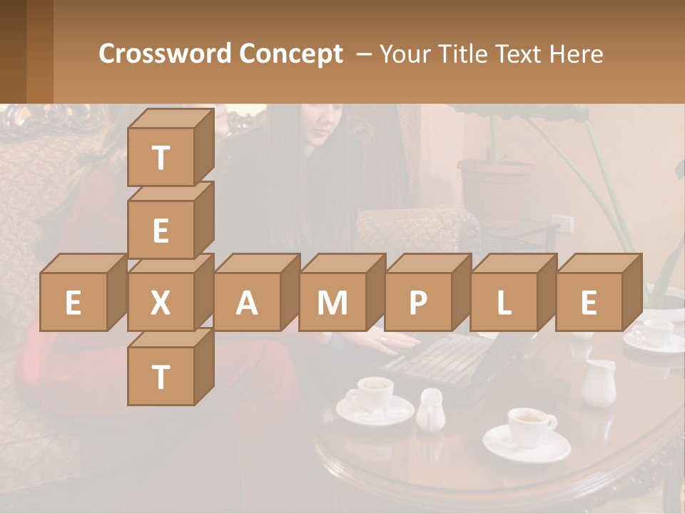 Two Women Sitting On A Couch Looking At A Laptop PowerPoint Template