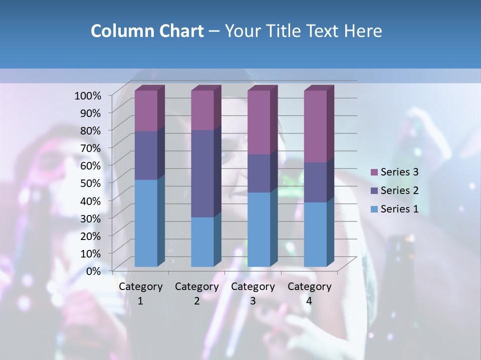 A Woman Holding A Beer Bottle In Her Hand PowerPoint Template