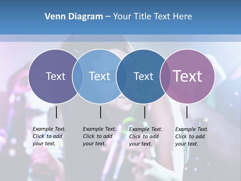 A Woman Holding A Beer Bottle In Her Hand PowerPoint Template