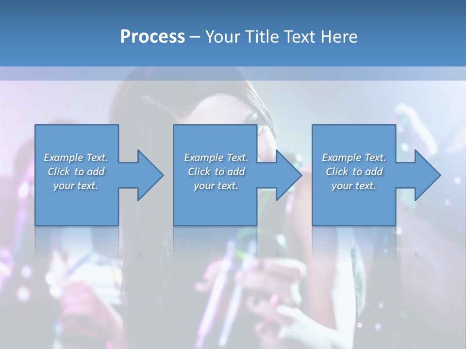 A Woman Holding A Beer Bottle In Her Hand PowerPoint Template
