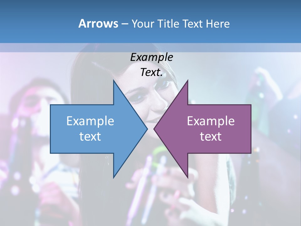 A Woman Holding A Beer Bottle In Her Hand PowerPoint Template