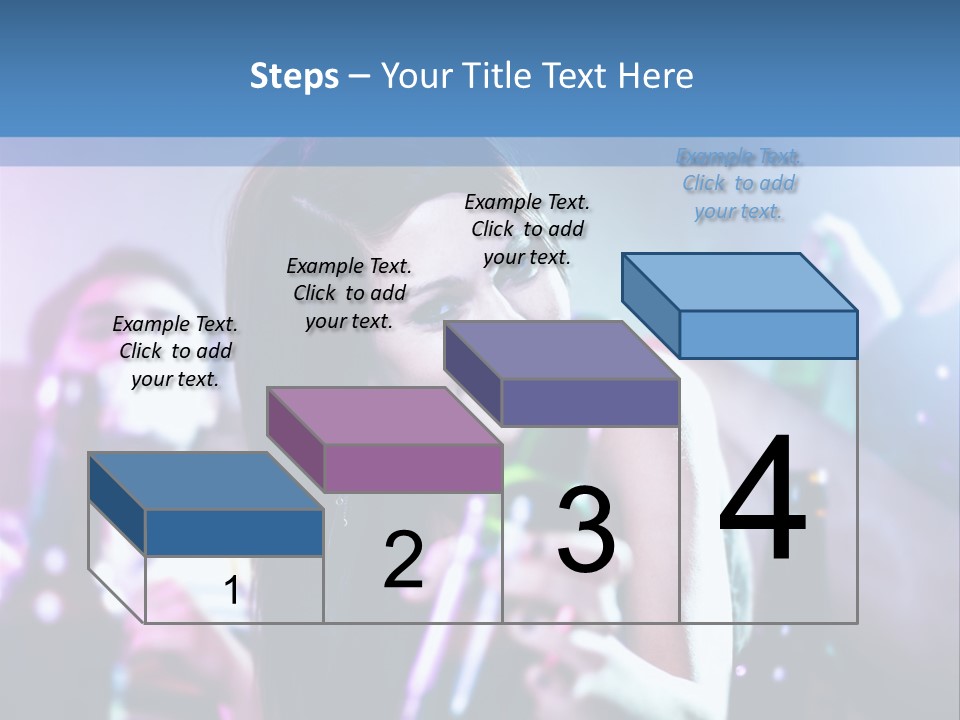 A Woman Holding A Beer Bottle In Her Hand PowerPoint Template