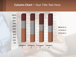 Two Women Sitting At A Table With Their Arms Crossed PowerPoint Template