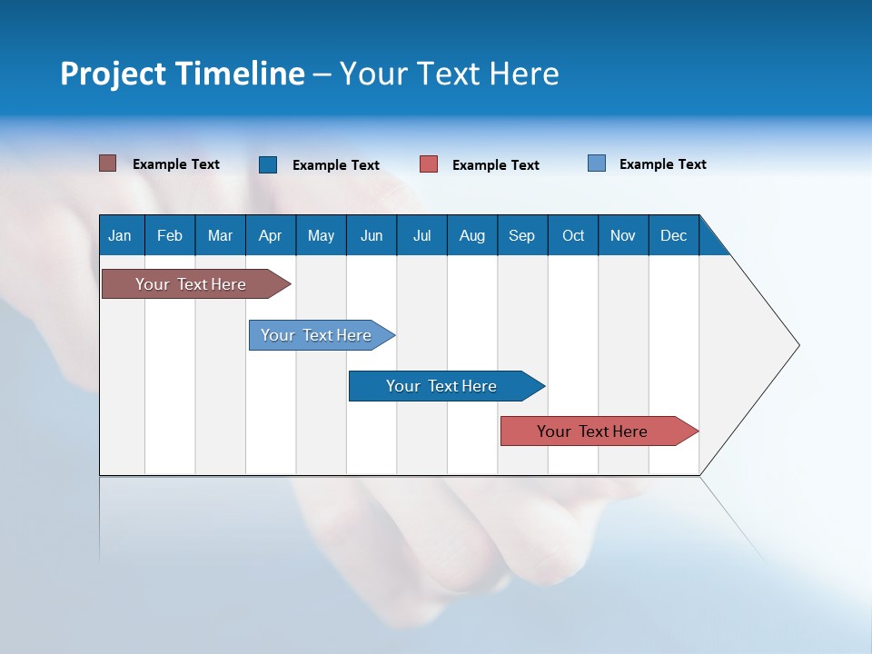 A Person Holding A Cell Phone In Their Hand PowerPoint Template