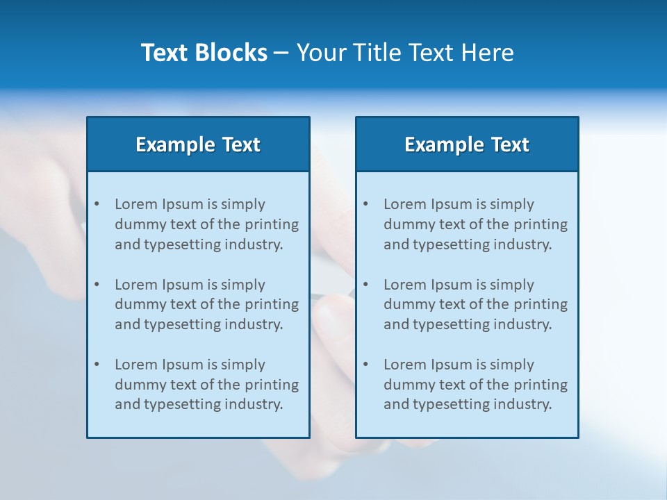 A Person Holding A Cell Phone In Their Hand PowerPoint Template