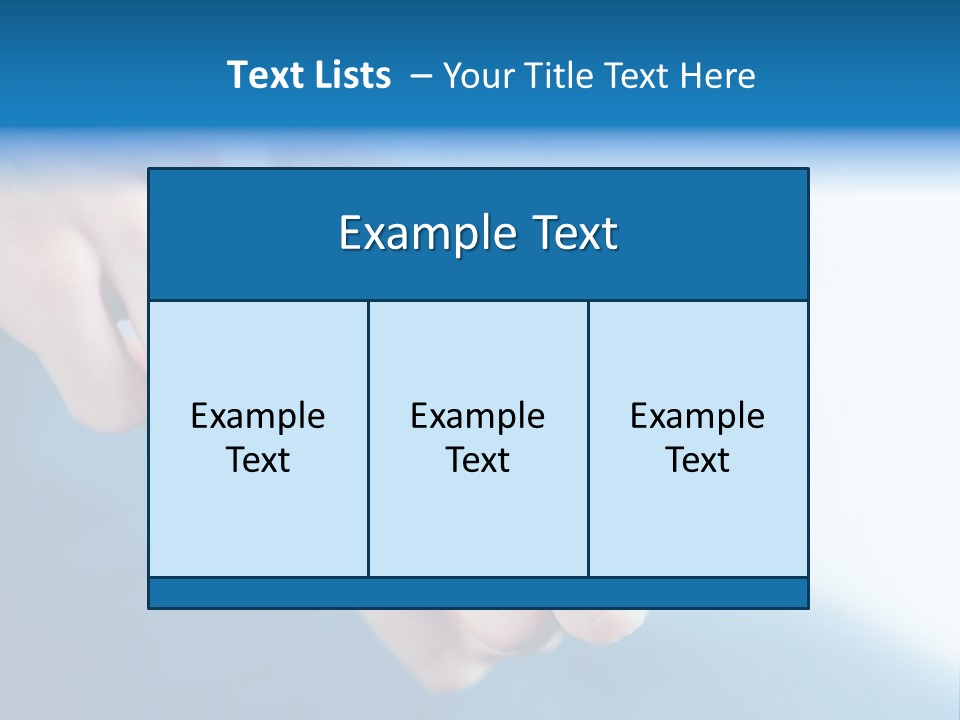 A Person Holding A Cell Phone In Their Hand PowerPoint Template