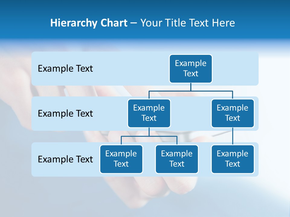 A Person Holding A Cell Phone In Their Hand PowerPoint Template