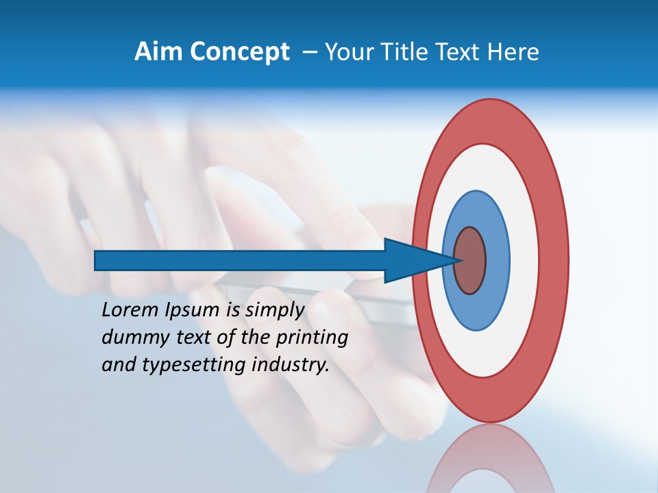 A Person Holding A Cell Phone In Their Hand PowerPoint Template