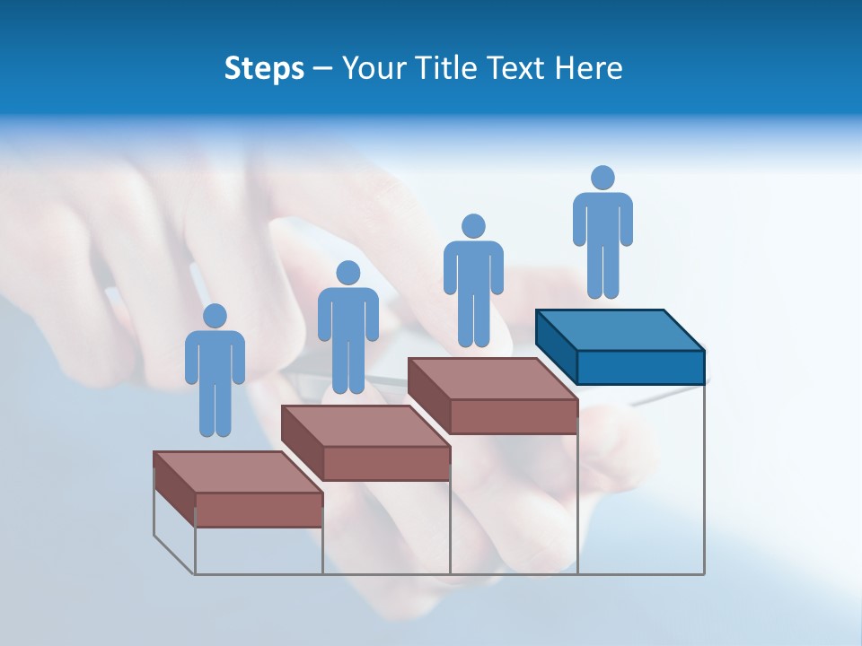 A Person Holding A Cell Phone In Their Hand PowerPoint Template