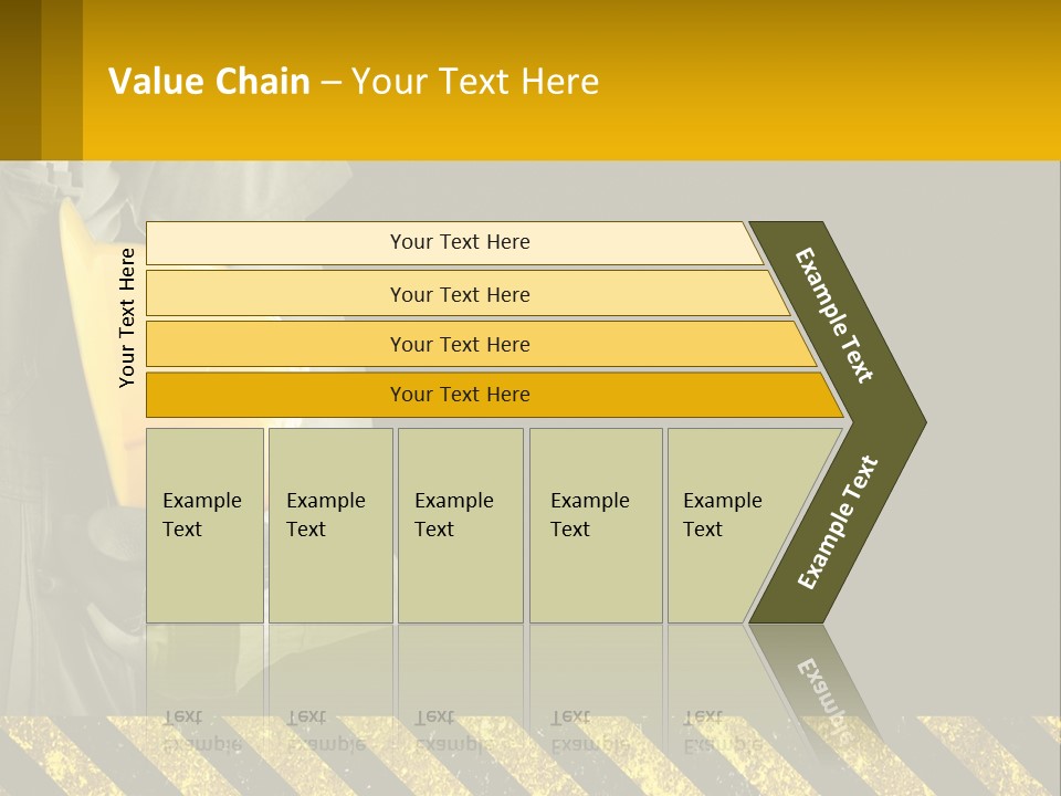 A Construction Worker Holding A Hard Hat Powerpoint Presentation PowerPoint Template