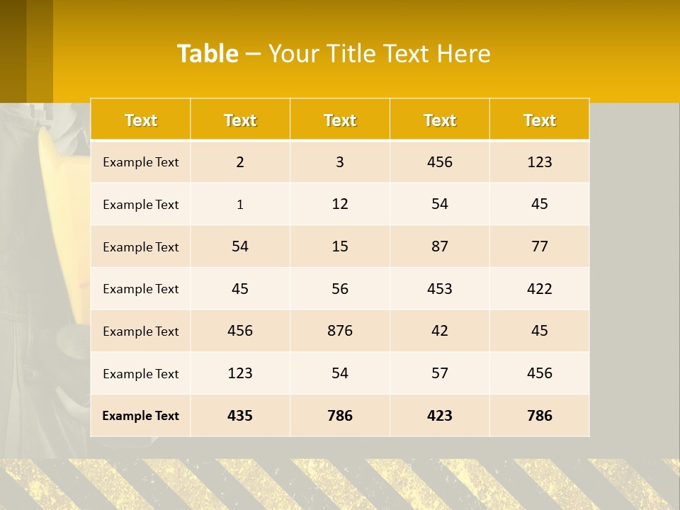 A Construction Worker Holding A Hard Hat Powerpoint Presentation PowerPoint Template