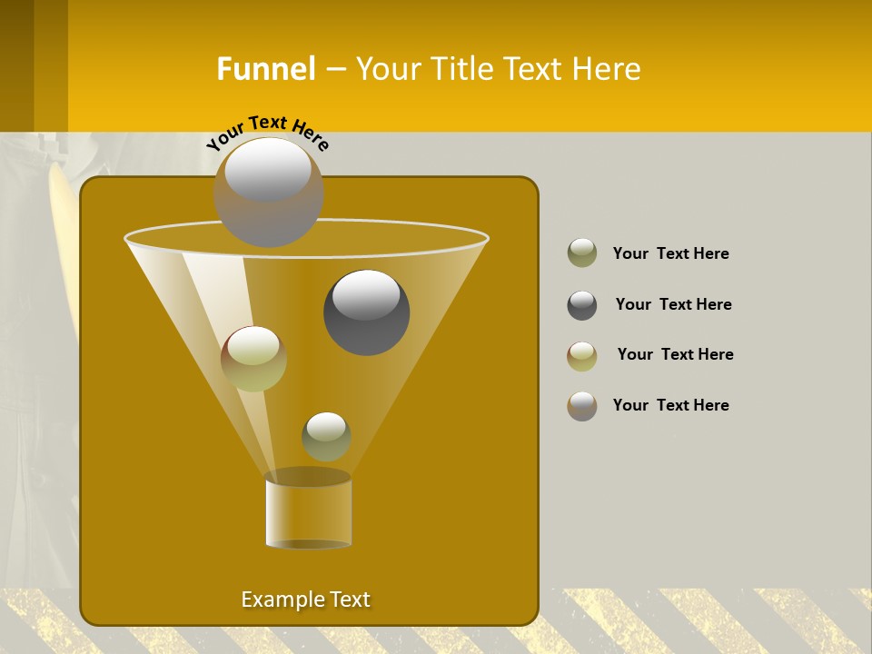 A Construction Worker Holding A Hard Hat Powerpoint Presentation PowerPoint Template