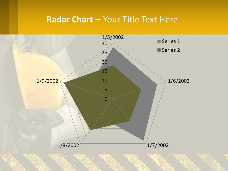 A Construction Worker Holding A Hard Hat Powerpoint Presentation PowerPoint Template