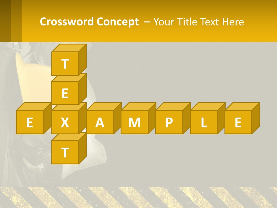 A Construction Worker Holding A Hard Hat Powerpoint Presentation PowerPoint Template