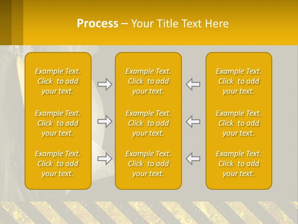 A Construction Worker Holding A Hard Hat Powerpoint Presentation PowerPoint Template
