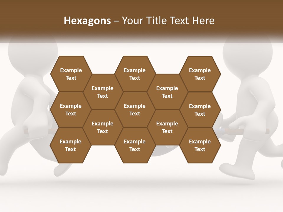 A Group Of People Pushing A Man On A Stretcher PowerPoint Template