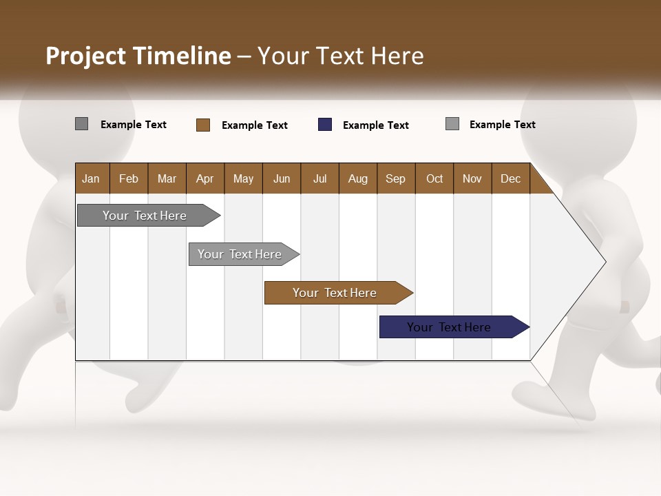 A Group Of People Pushing A Man On A Stretcher PowerPoint Template