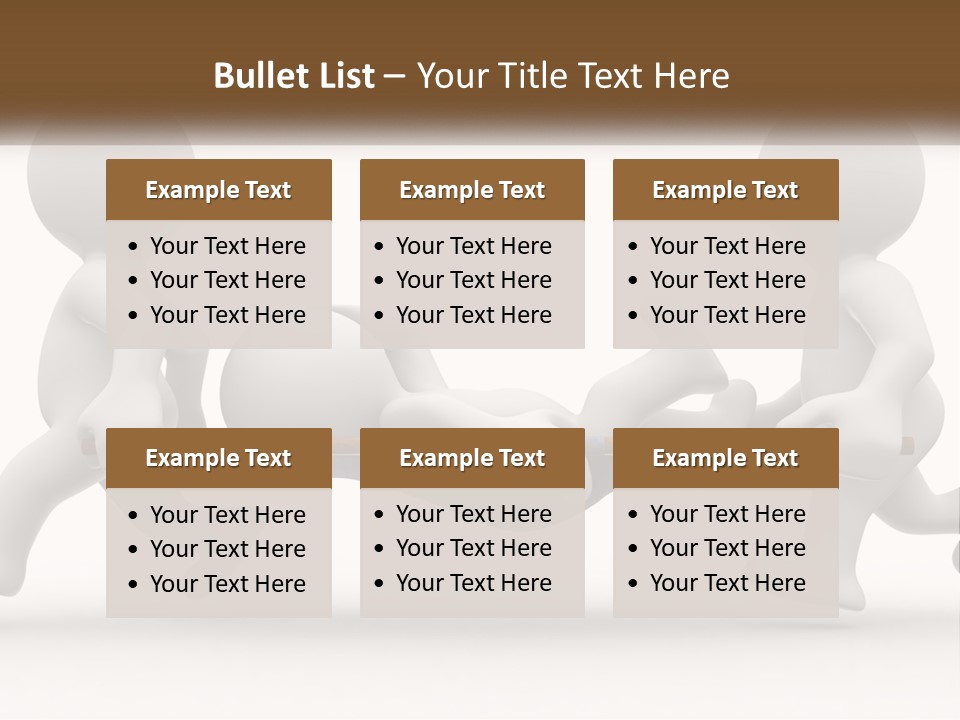 A Group Of People Pushing A Man On A Stretcher PowerPoint Template