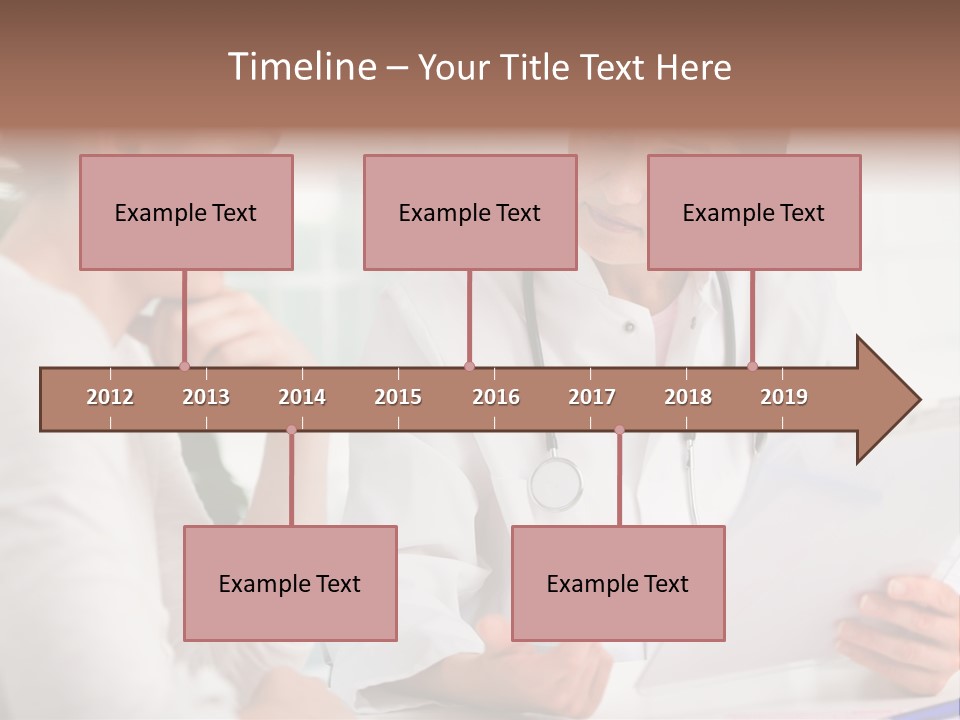 A Doctor And A Patient Are Discussing Something PowerPoint Template
