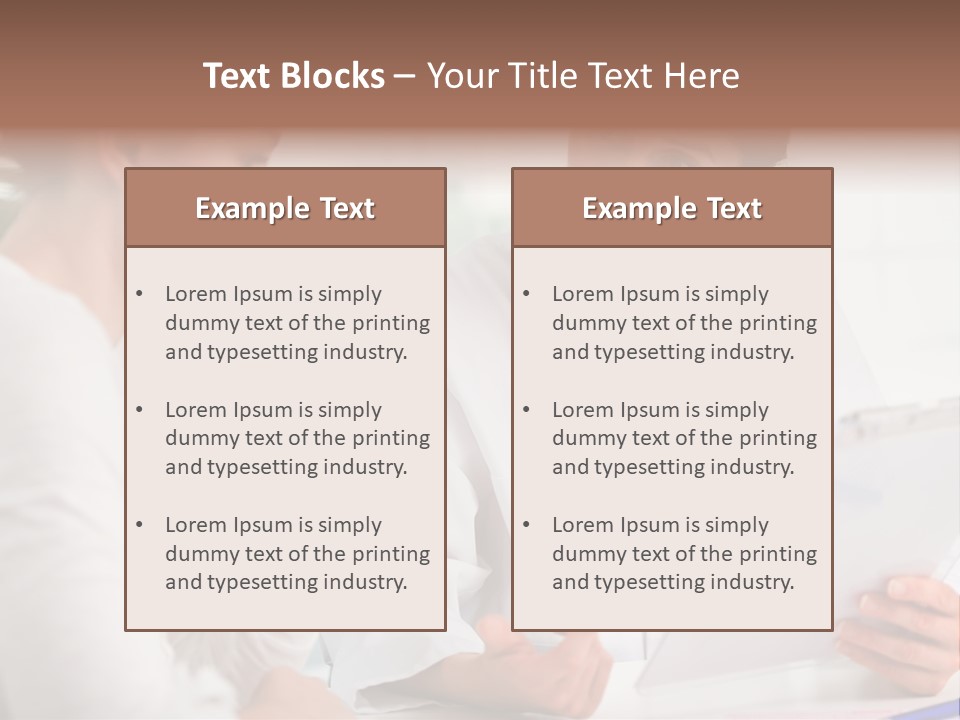 A Doctor And A Patient Are Discussing Something PowerPoint Template