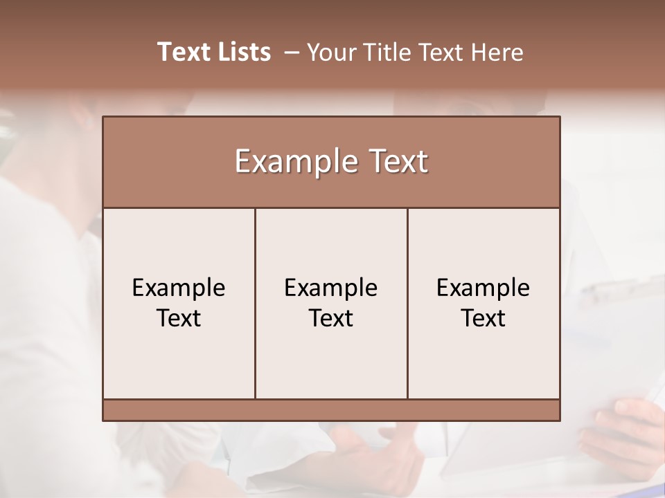 A Doctor And A Patient Are Discussing Something PowerPoint Template