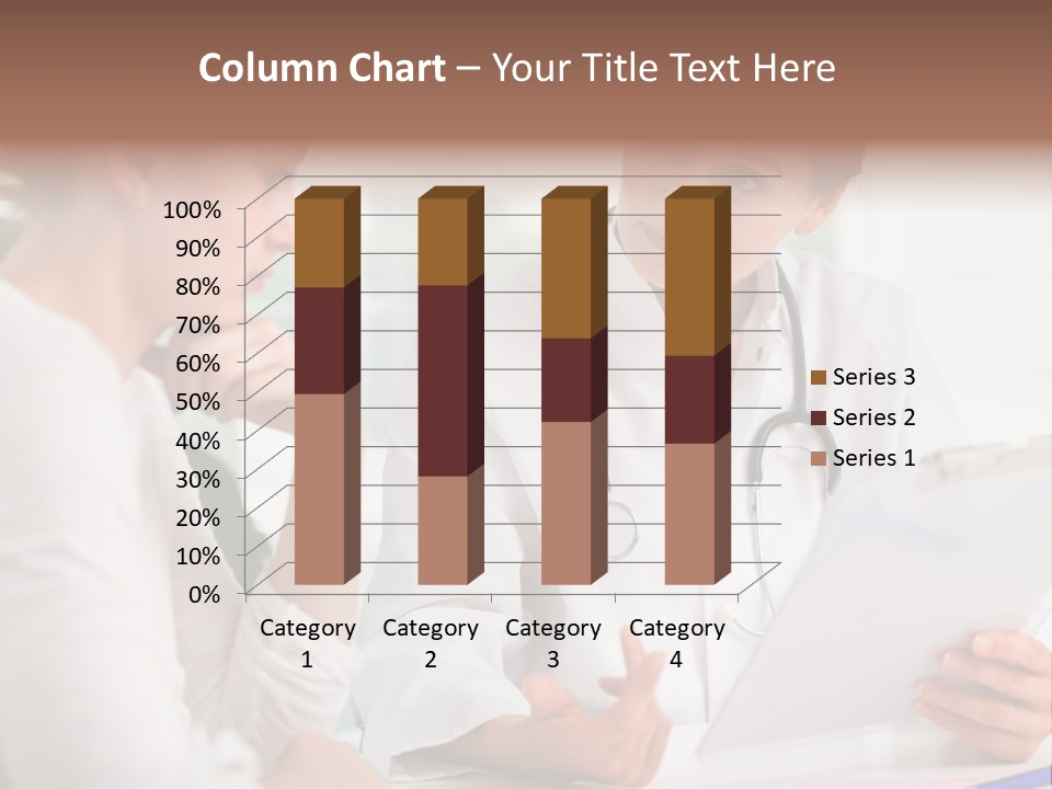 A Doctor And A Patient Are Discussing Something PowerPoint Template