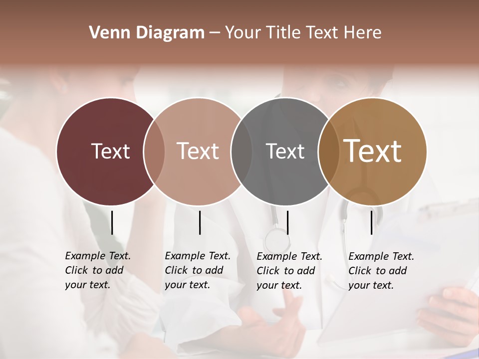 A Doctor And A Patient Are Discussing Something PowerPoint Template