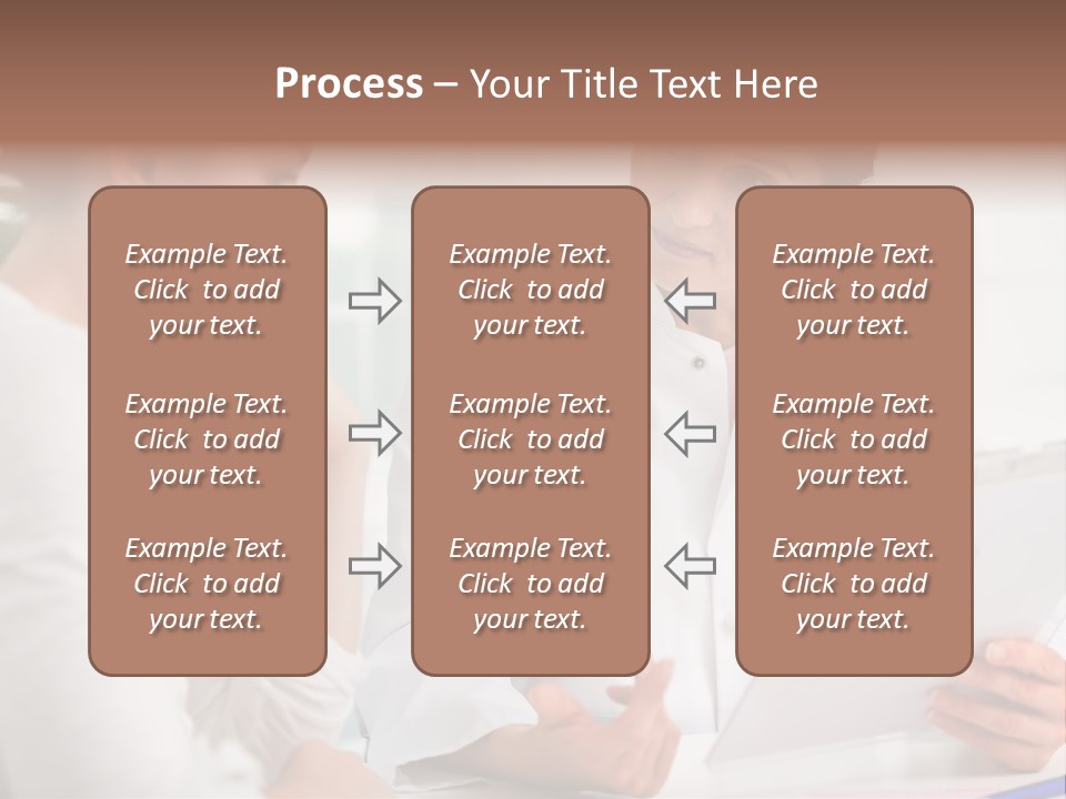 A Doctor And A Patient Are Discussing Something PowerPoint Template