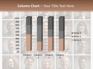 A Large Group Of People Are Shown In This Powerpoint Presentation PowerPoint Template