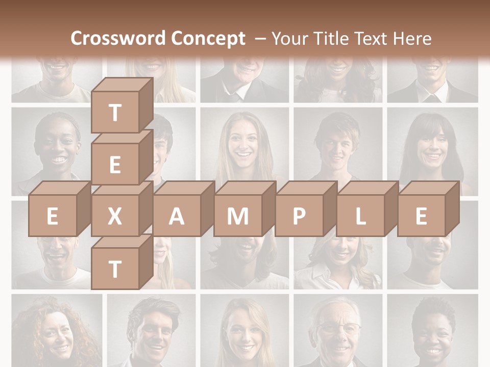 A Large Group Of People Are Shown In This Powerpoint Presentation PowerPoint Template