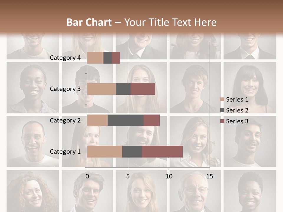 A Large Group Of People Are Shown In This Powerpoint Presentation PowerPoint Template
