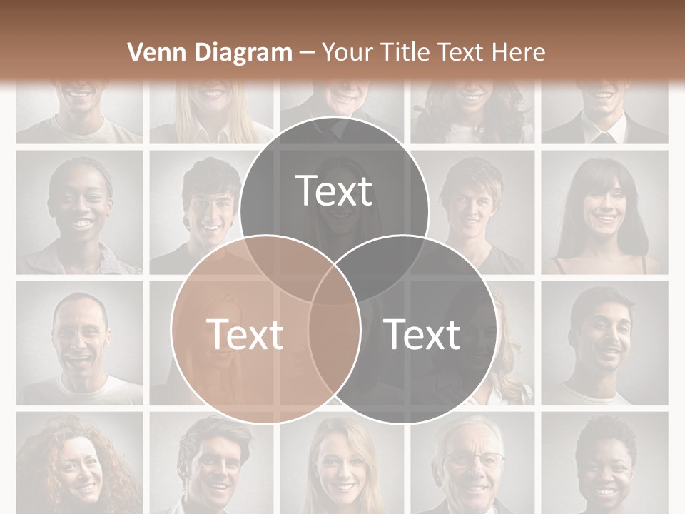 A Large Group Of People Are Shown In This Powerpoint Presentation PowerPoint Template