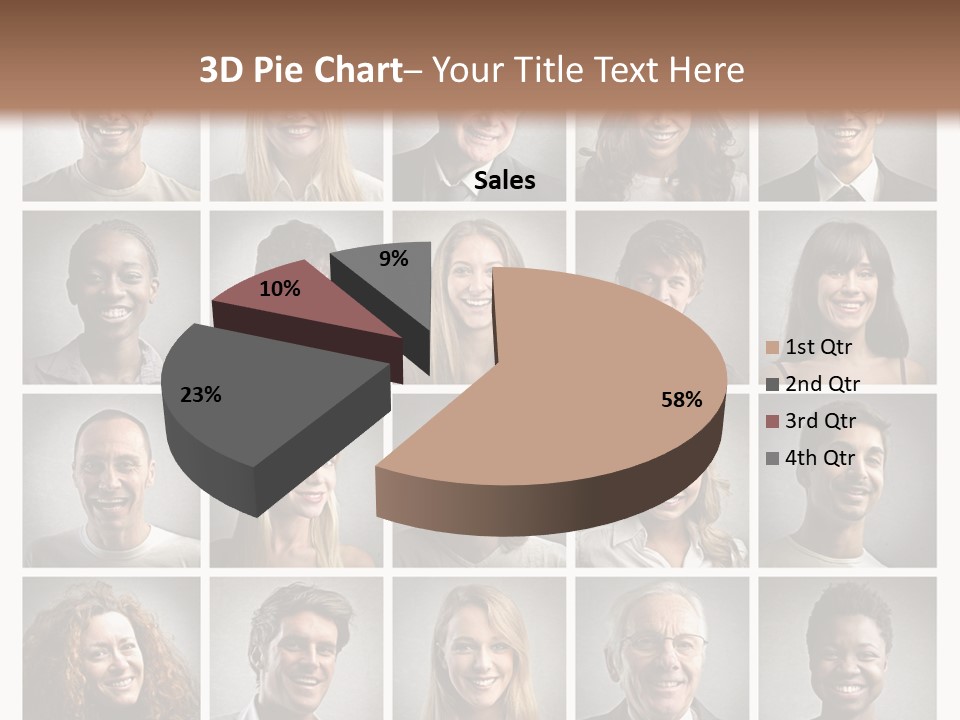 A Large Group Of People Are Shown In This Powerpoint Presentation PowerPoint Template