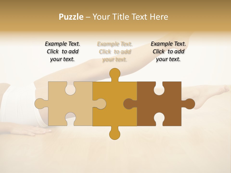 A Woman Laying On The Floor With Her Legs Crossed PowerPoint Template