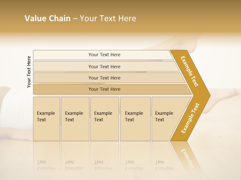 A Woman Laying On The Floor With Her Legs Crossed PowerPoint Template