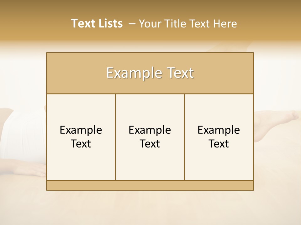 A Woman Laying On The Floor With Her Legs Crossed PowerPoint Template