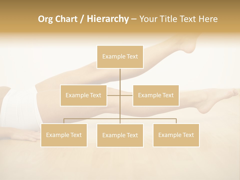A Woman Laying On The Floor With Her Legs Crossed PowerPoint Template